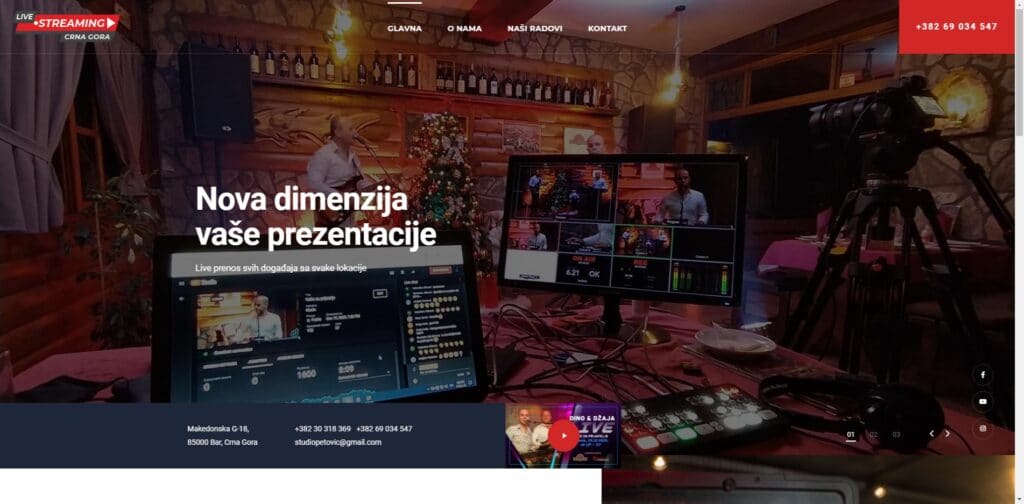 Live Streaming Crna Gora
